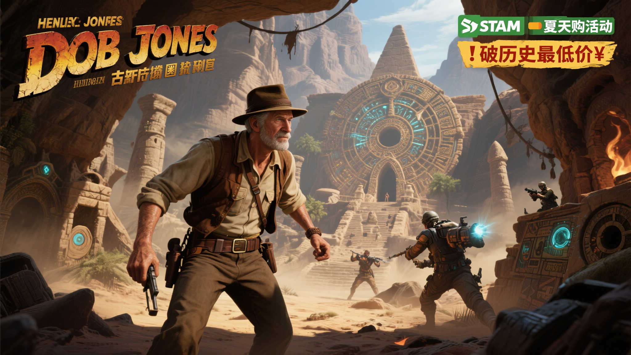 Steam夏季特卖第六波:史低价入手《夺宝奇兵:古老之圈》《仁王2》等精品游戏! Steam夏季特卖第六波:史低价入手《夺宝奇兵:古老之圈》《仁王2》等精品游戏!