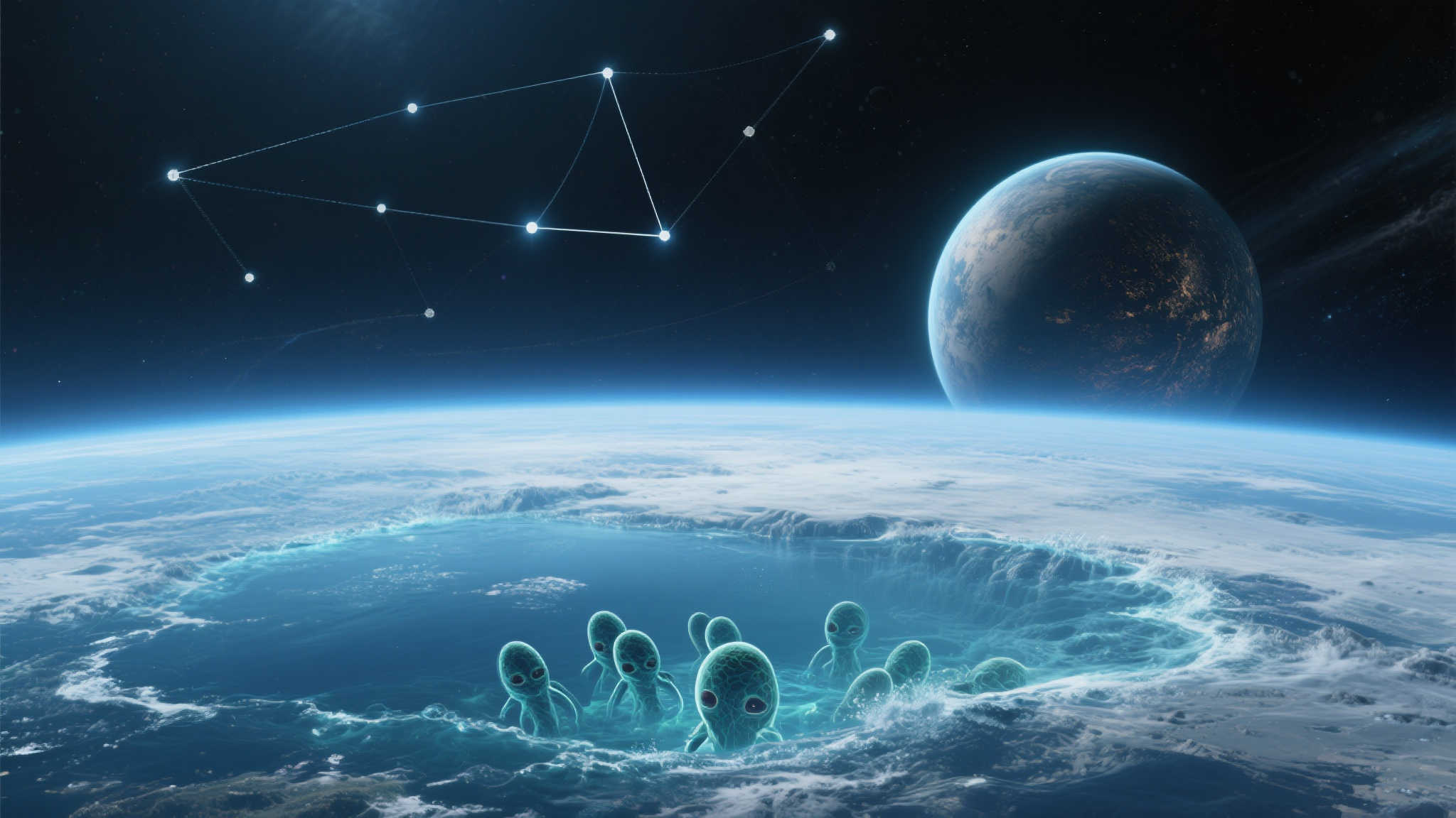 天琴座现神秘水世界，外星生命或隐匿其中却遥不可及